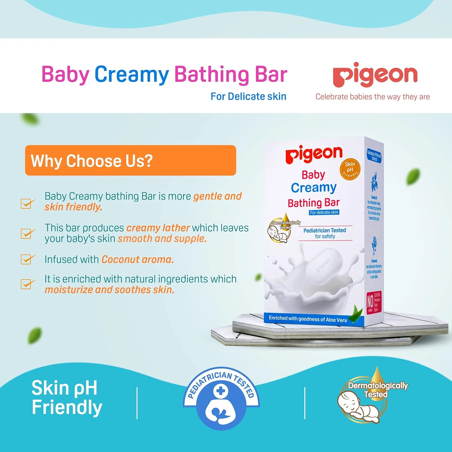 BABY CREAMY BATHING BAR 75 GMS - Image 6