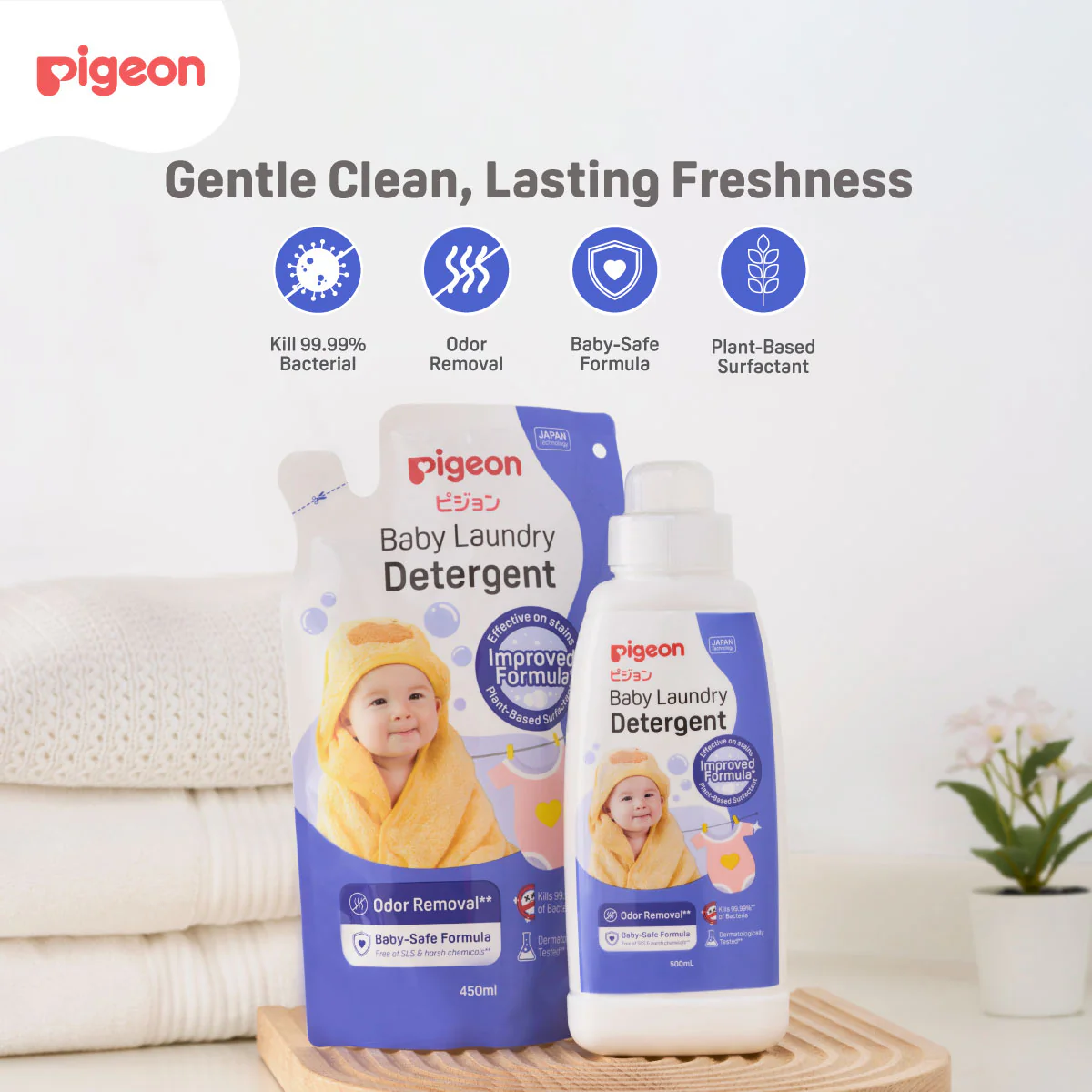 BABY LAUNDRY DETERGENT 450 ML REFILL(EN) - Image 3