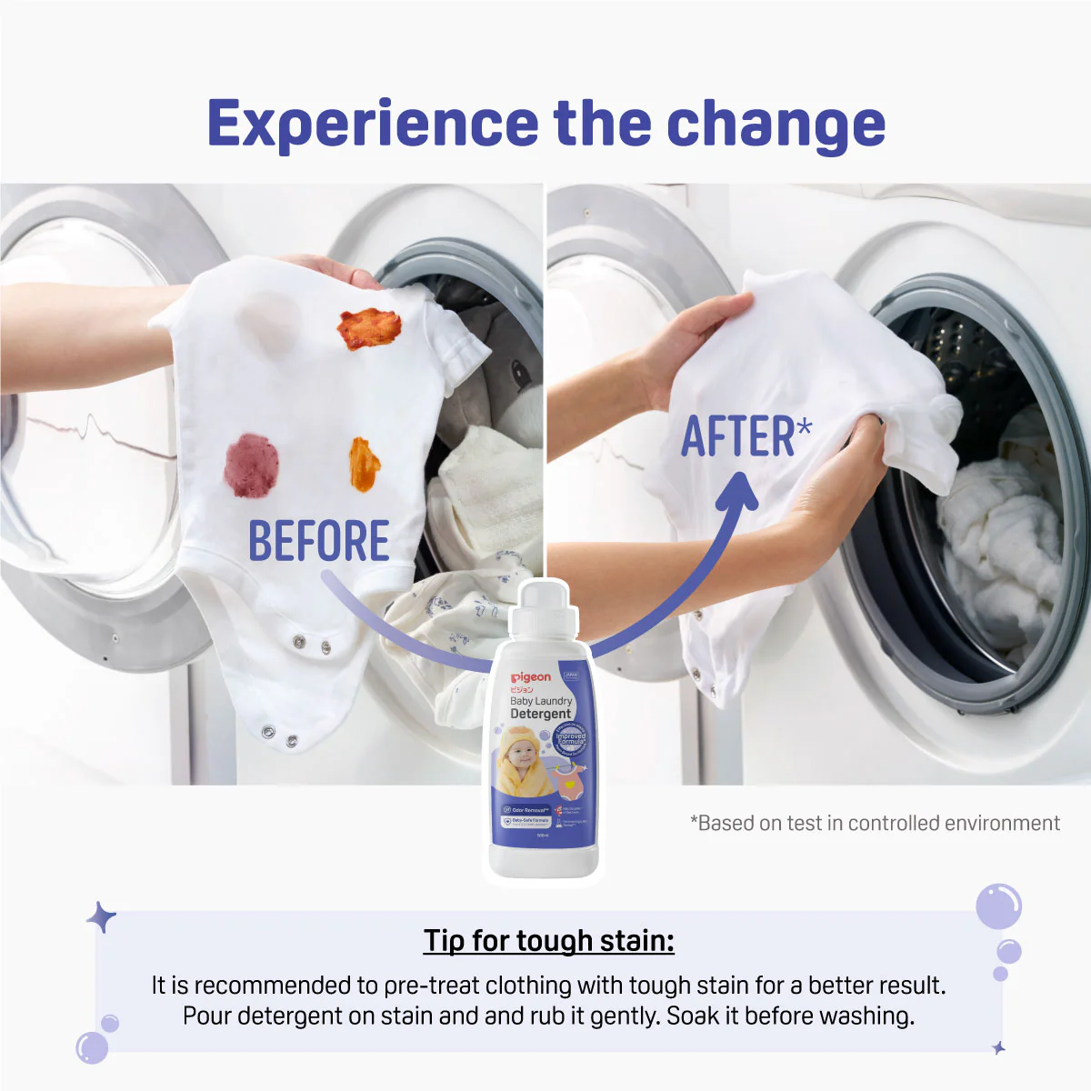 BABY LAUNDRY DETERGENT 450 ML REFILL(EN) - Image 5