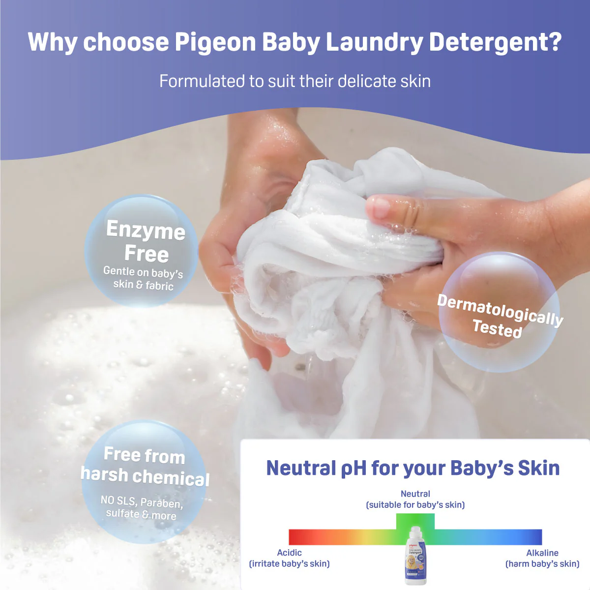 BABY LAUNDRY DETERGENT 450 ML REFILL(EN) - Image 6