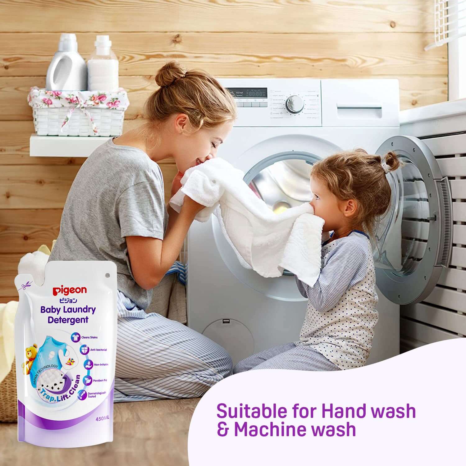 Baby Laundry Detergent 450ml Refill - Image 7