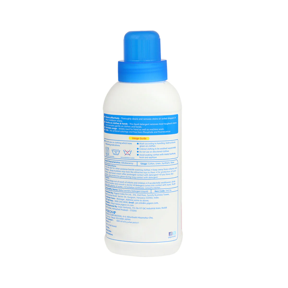 Baby Laundry Detergent 600ml Bottle - Image 3