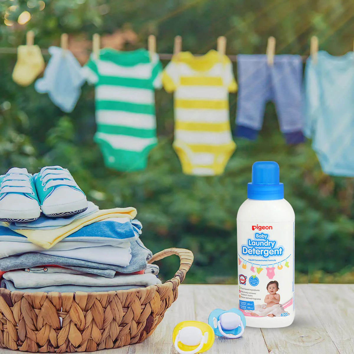 Baby Laundry Detergent 600ml Bottle - Image 5