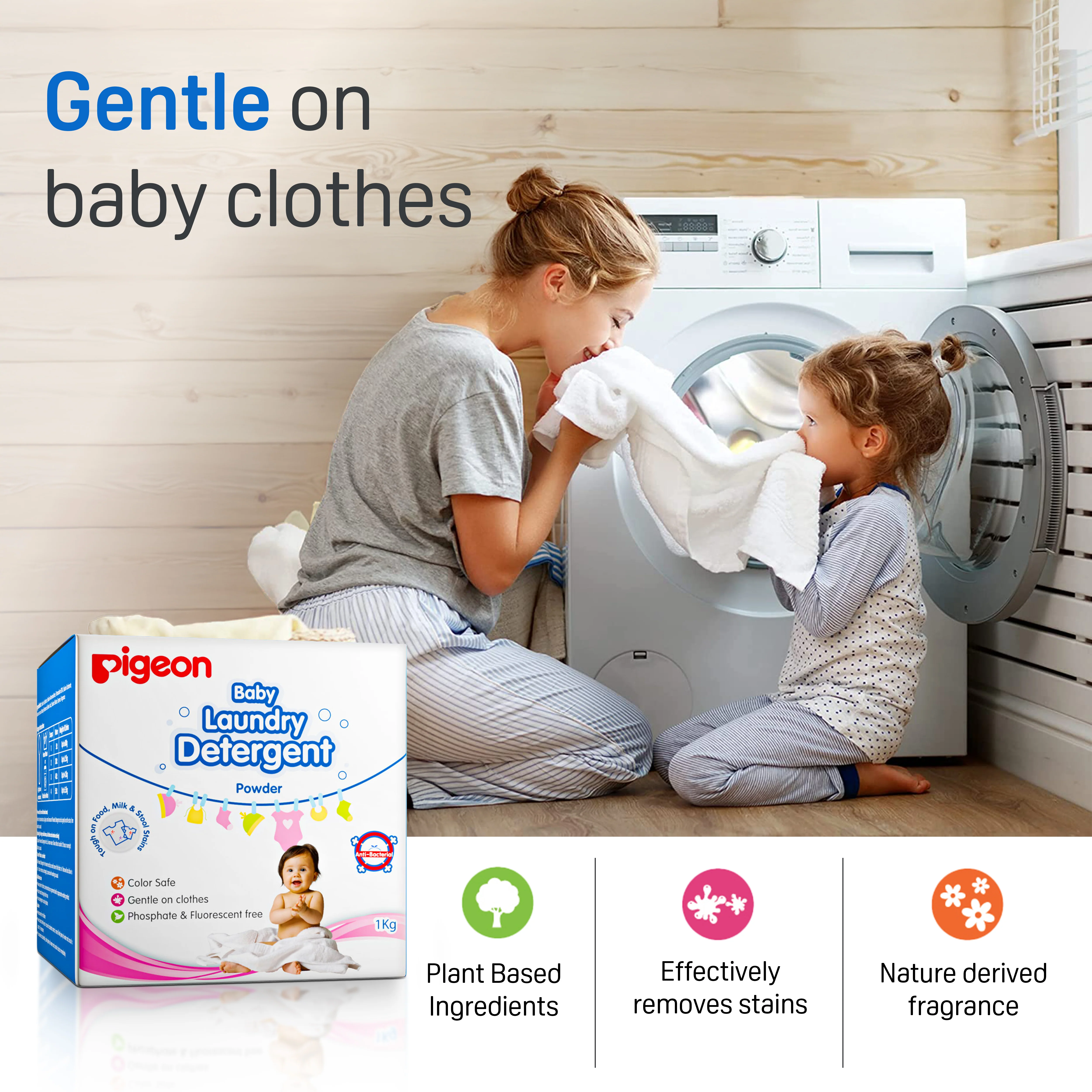 Baby Laundry Detergent Powder 1kg - Image 4