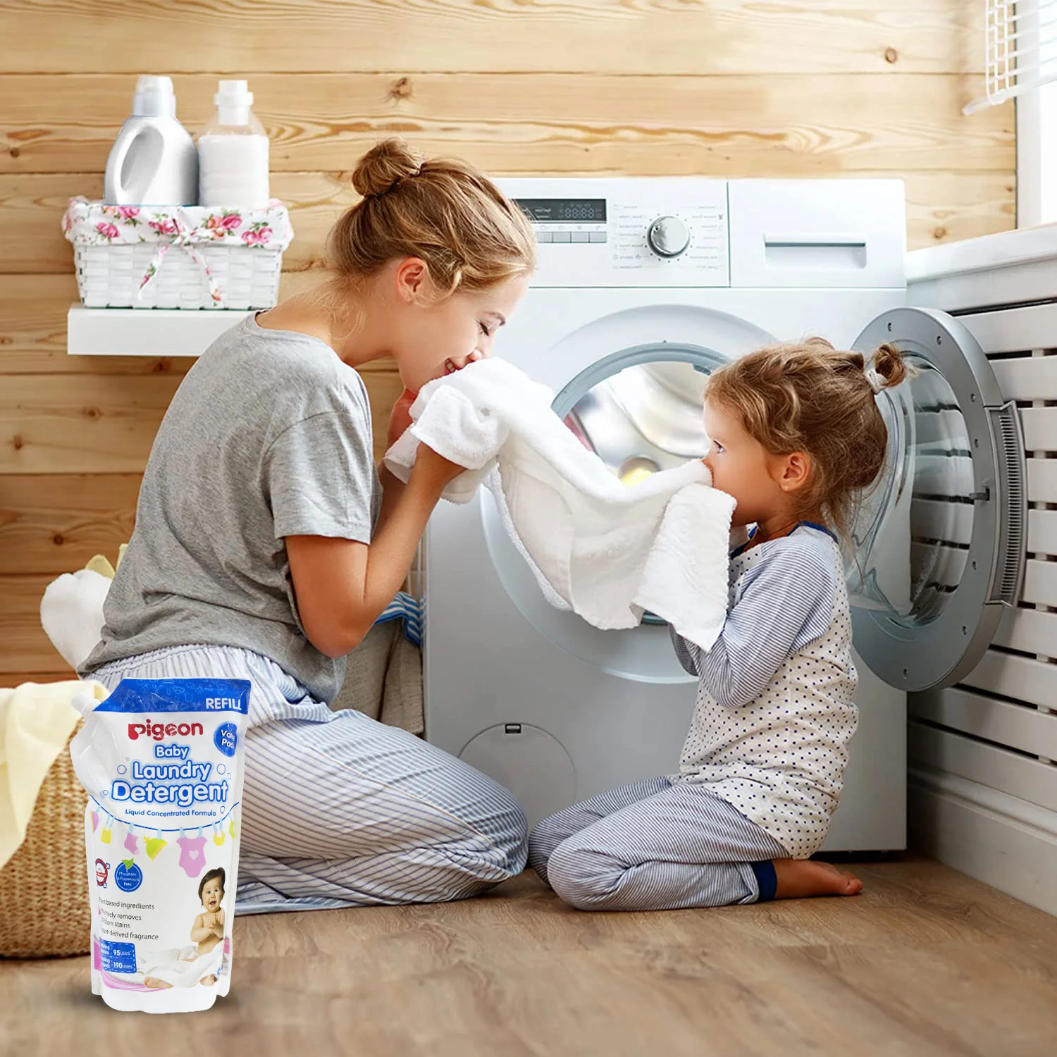 Baby Liquid Laundry Detergent 950ml Refill - Image 7
