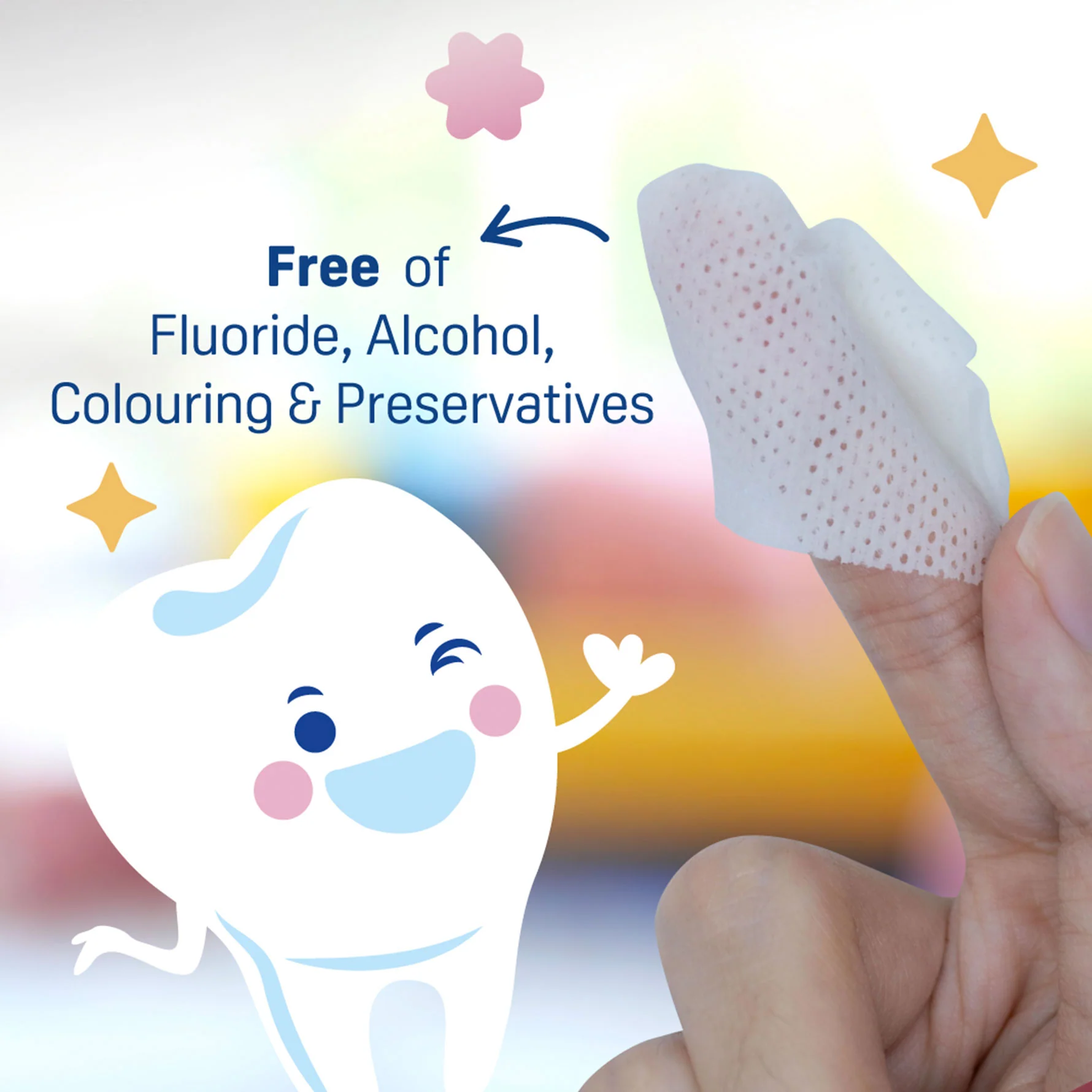 Baby Tooth & Gum Wipes Strawberry 20s (EN) - Image 5