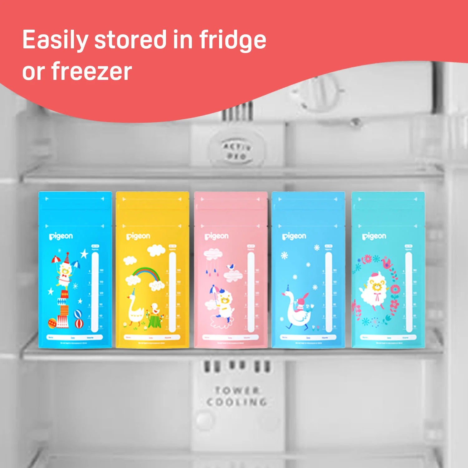Character Breast Milk Storage Bag 5 PC - Image 7