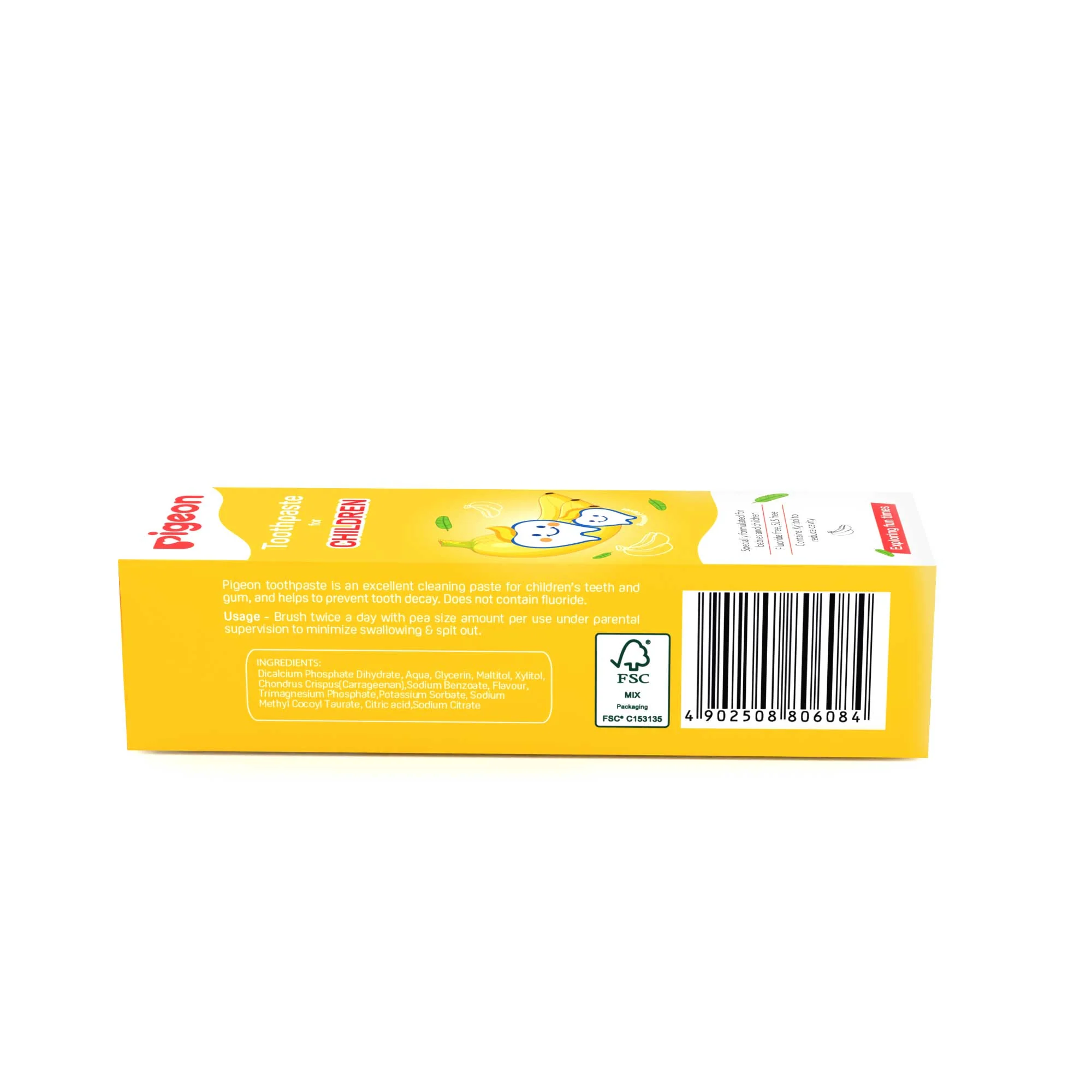 Pigeon Toothpaste for children Banana Flavor 45 gms - Image 10