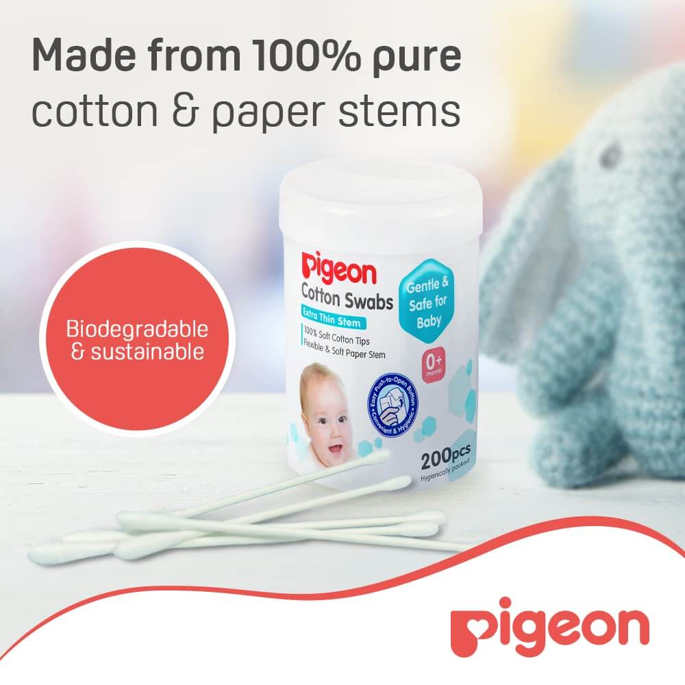 Cotton Swab Ext Thin Paper Stem Hingedcase 200pcs - Image 4