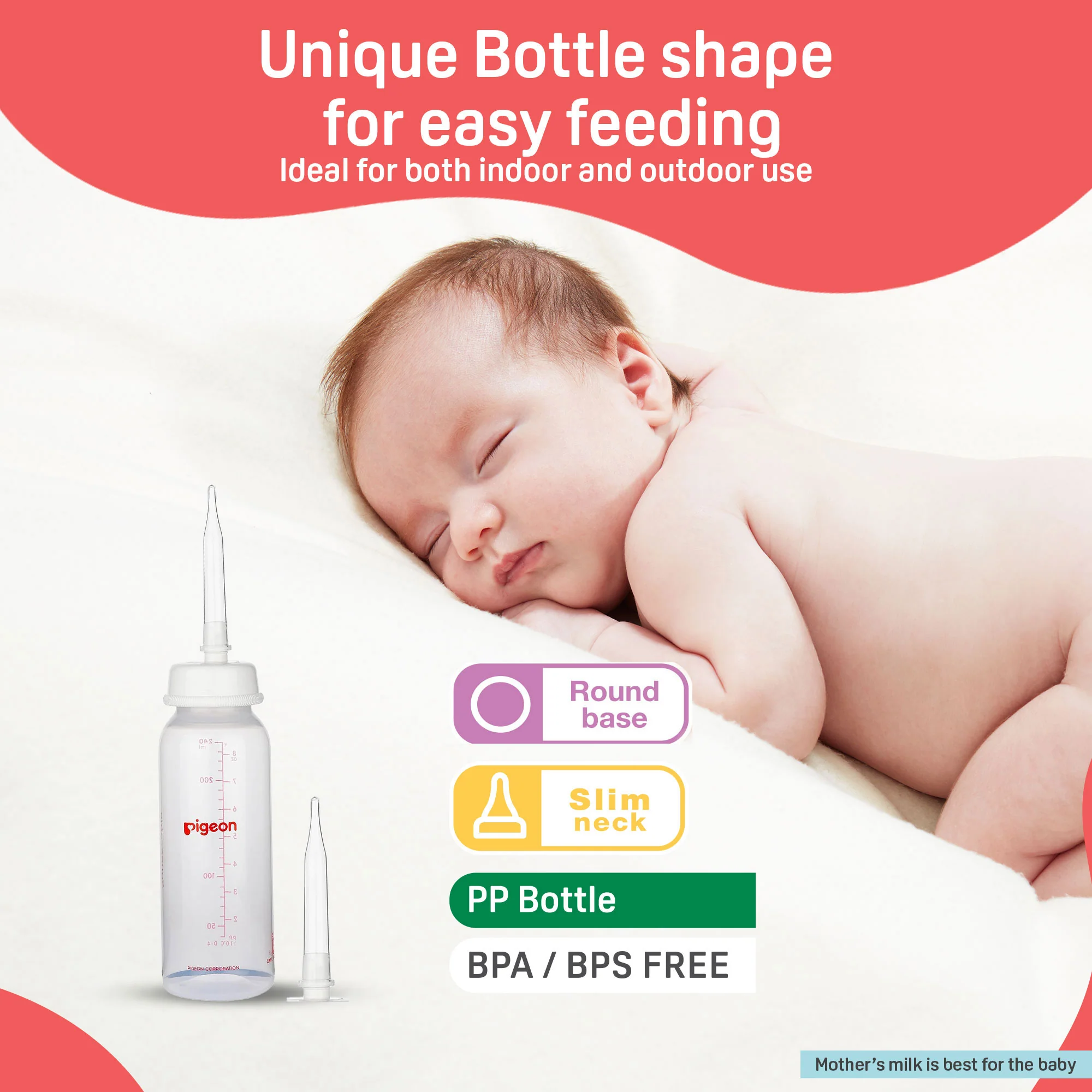 Feeder w/Long Nipple for Cleft Palate 240ml - Image 6