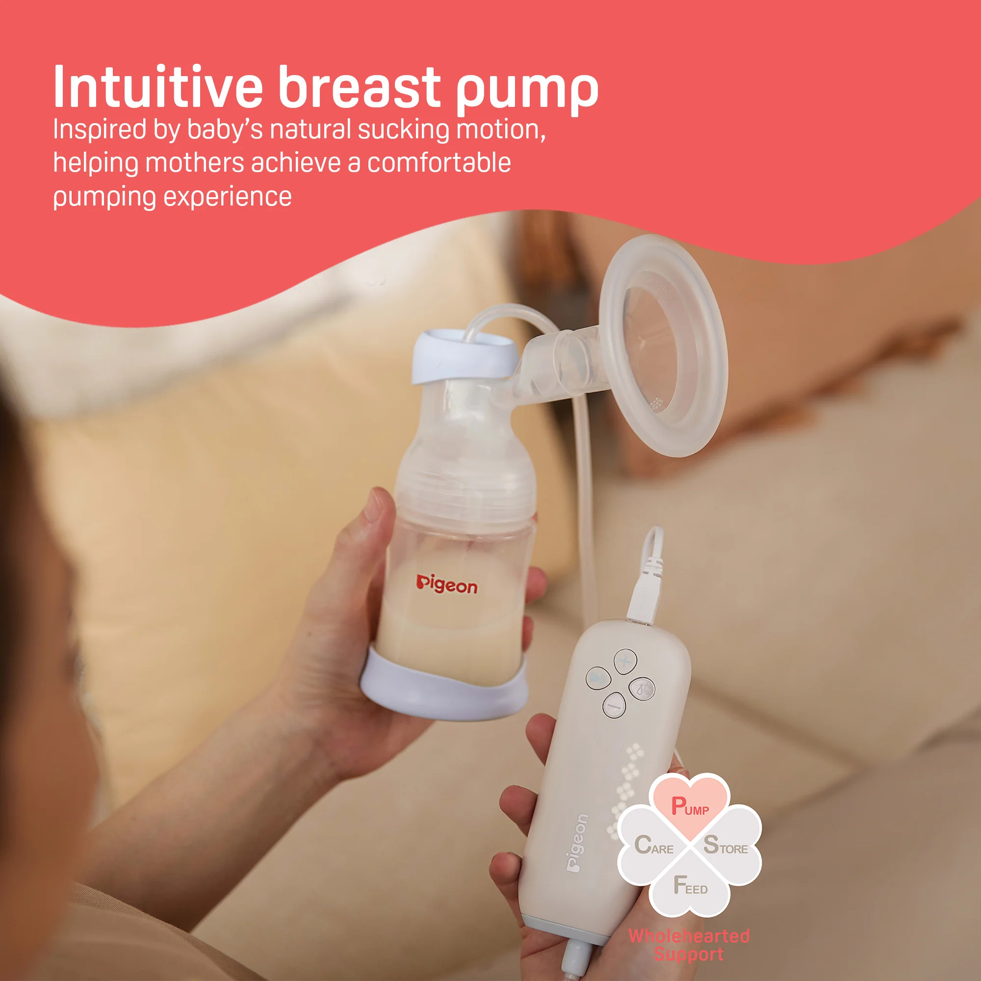 Gomini Plus Electric BREAST PUMP SINGLE - WN - Image 8