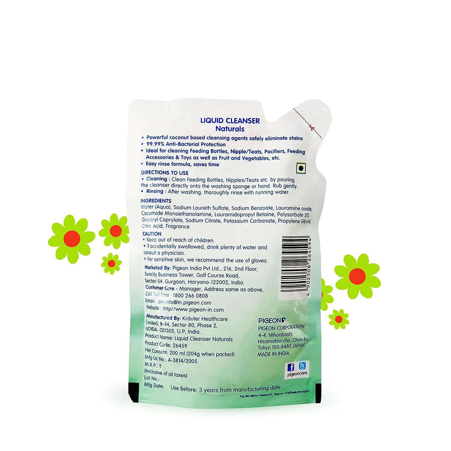 LIQUID CLEANSER 200 ML NATURALS COMBO (PACK OF 3) - Image 3