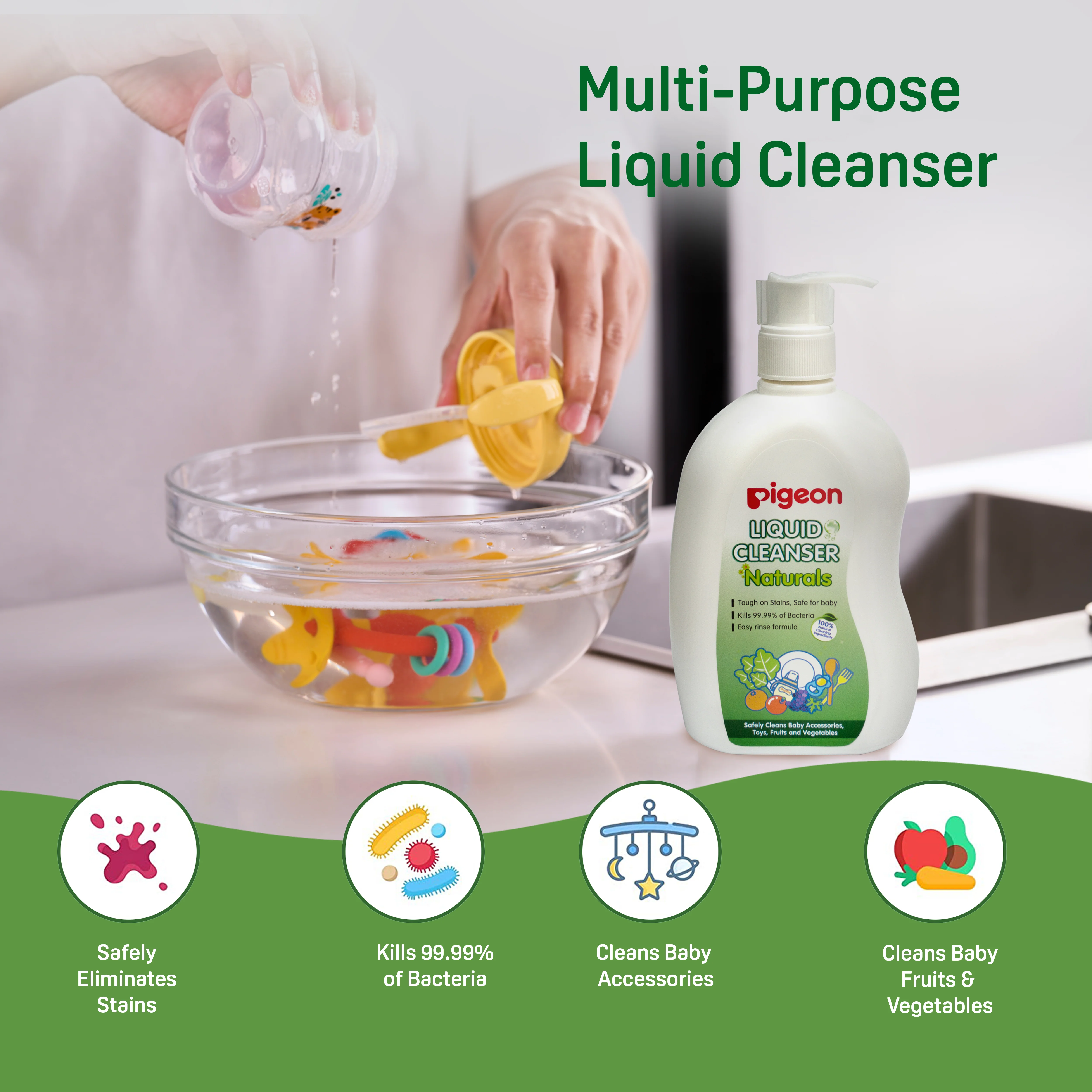 Liquid Cleanser 500ml Bottle - Image 4