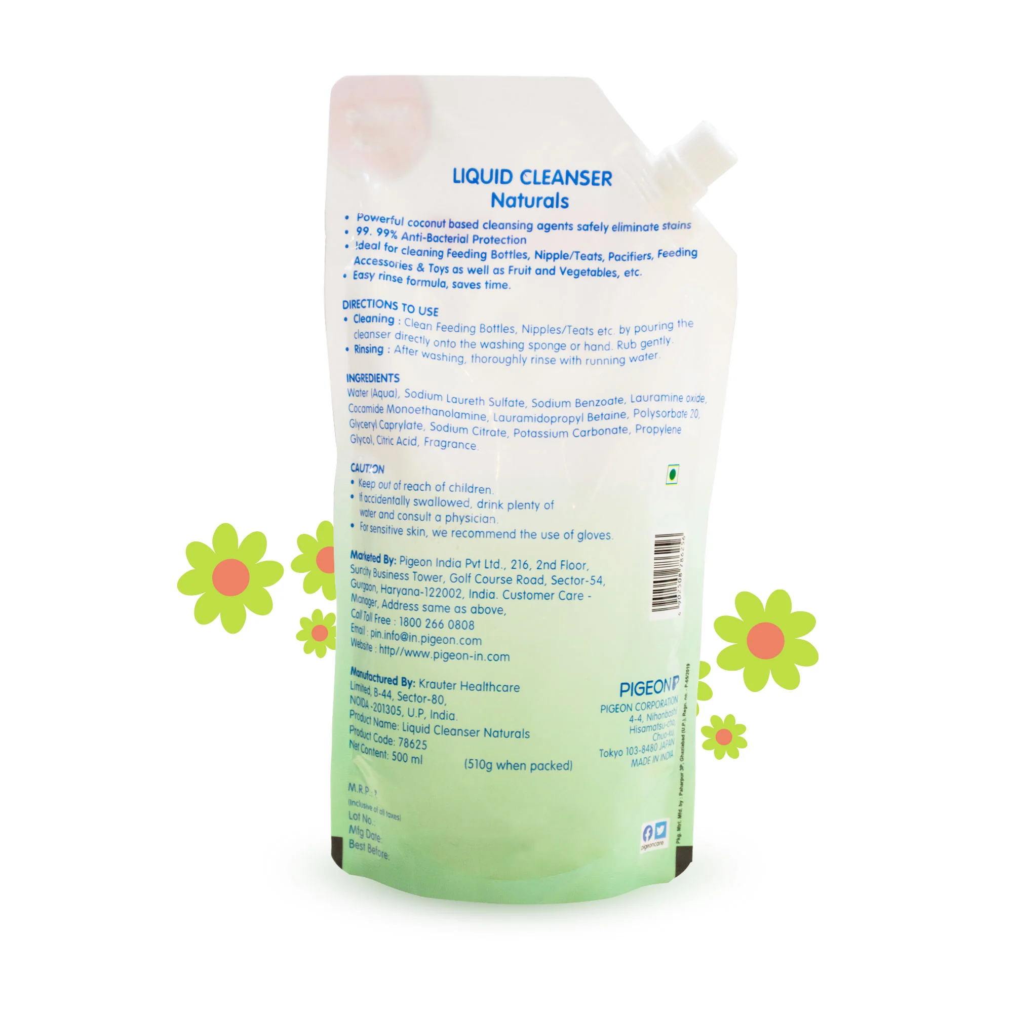 Liquid Cleanser 500ml Refill Combo Pack of 2 - Image 4