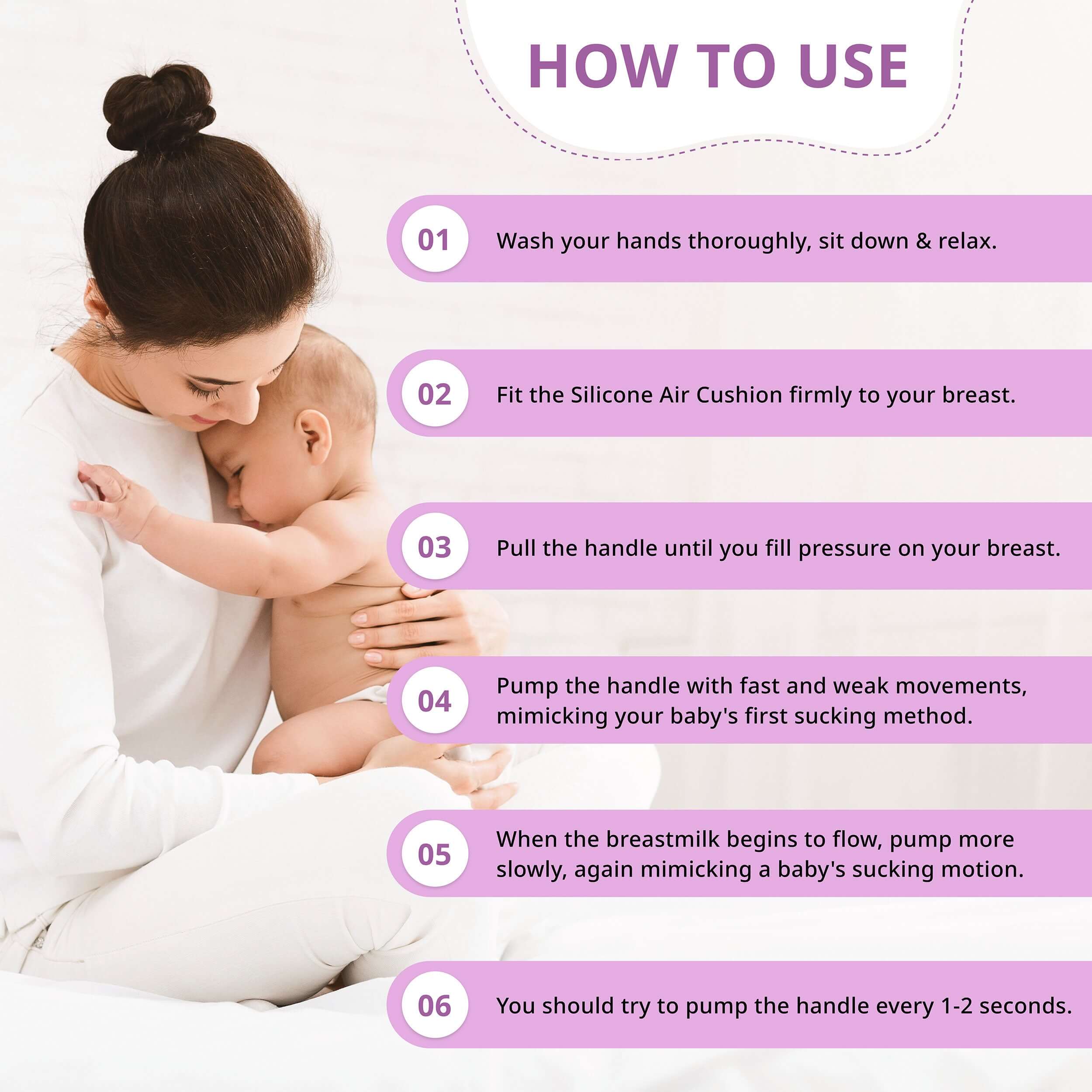 Manual Breast Pump Advance Edition - Image 6