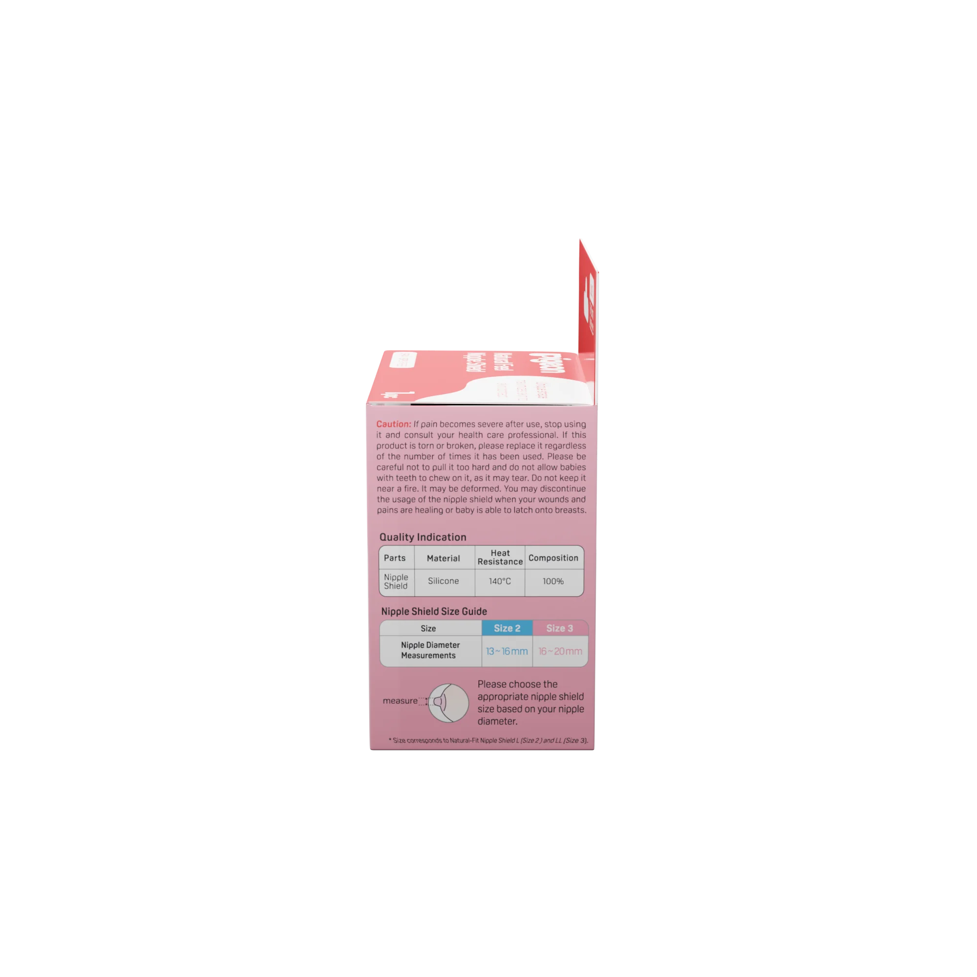 Natural Feel Nipple Shield 1pcs Size 3 - Image 6