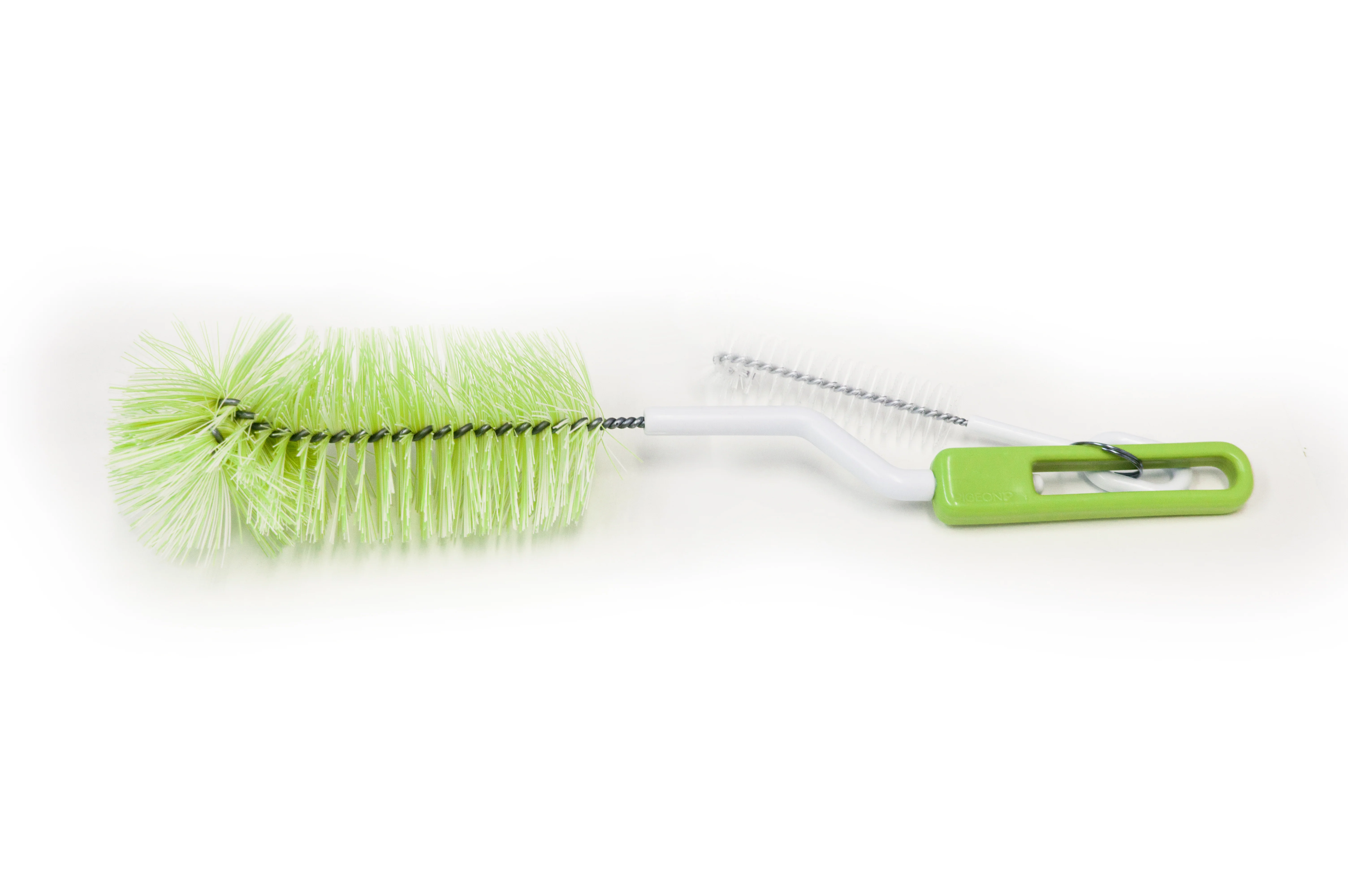 Nylon Brush for Bottle and Nipple, Y-Green/Purple - Image 4