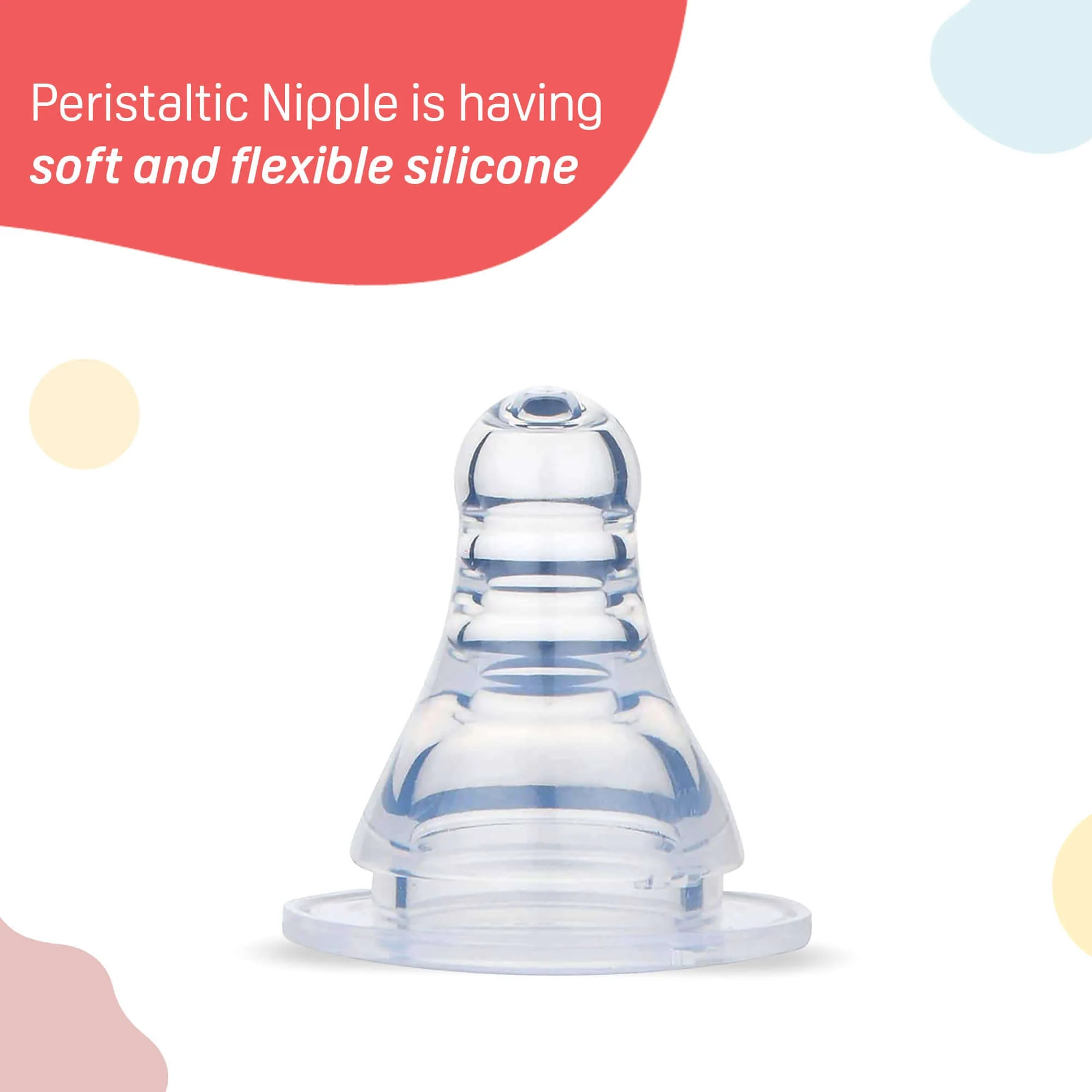 Peristaltic Nipple LL | Pigeon Bottle Nipple for 12 month+| Pigeon IN - Image 4