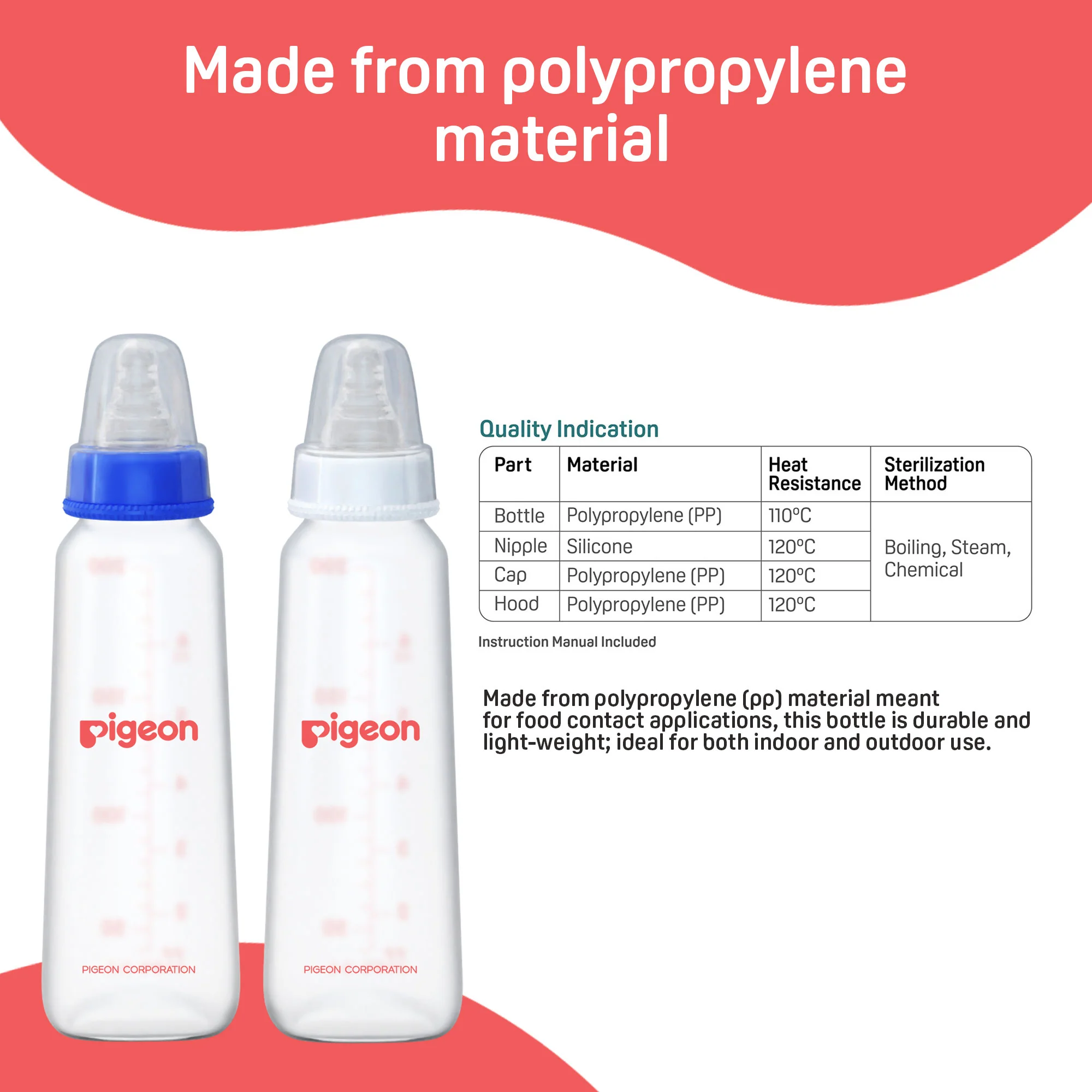 Peristaltic Nursing Bottle Twin Pack Kpp 200ml Nipple M - Image 9