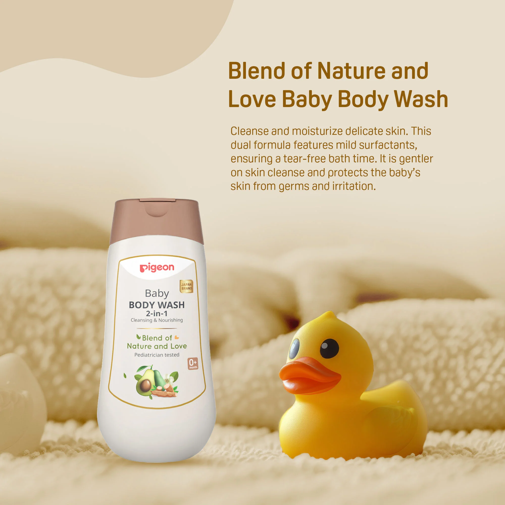 Pigeon Baby Body Wash 200ml - Image 8