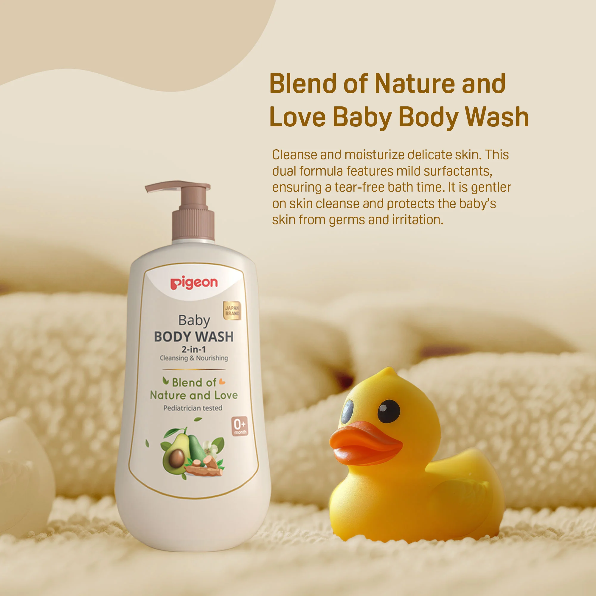 Pigeon Baby Body Wash 500ml - Image 8