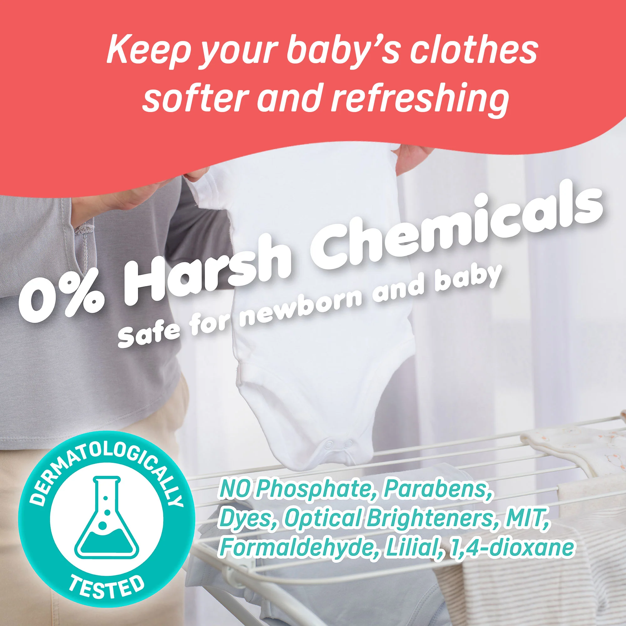 Pigeon Baby Fabric Softener 400ml Refill - Image 7