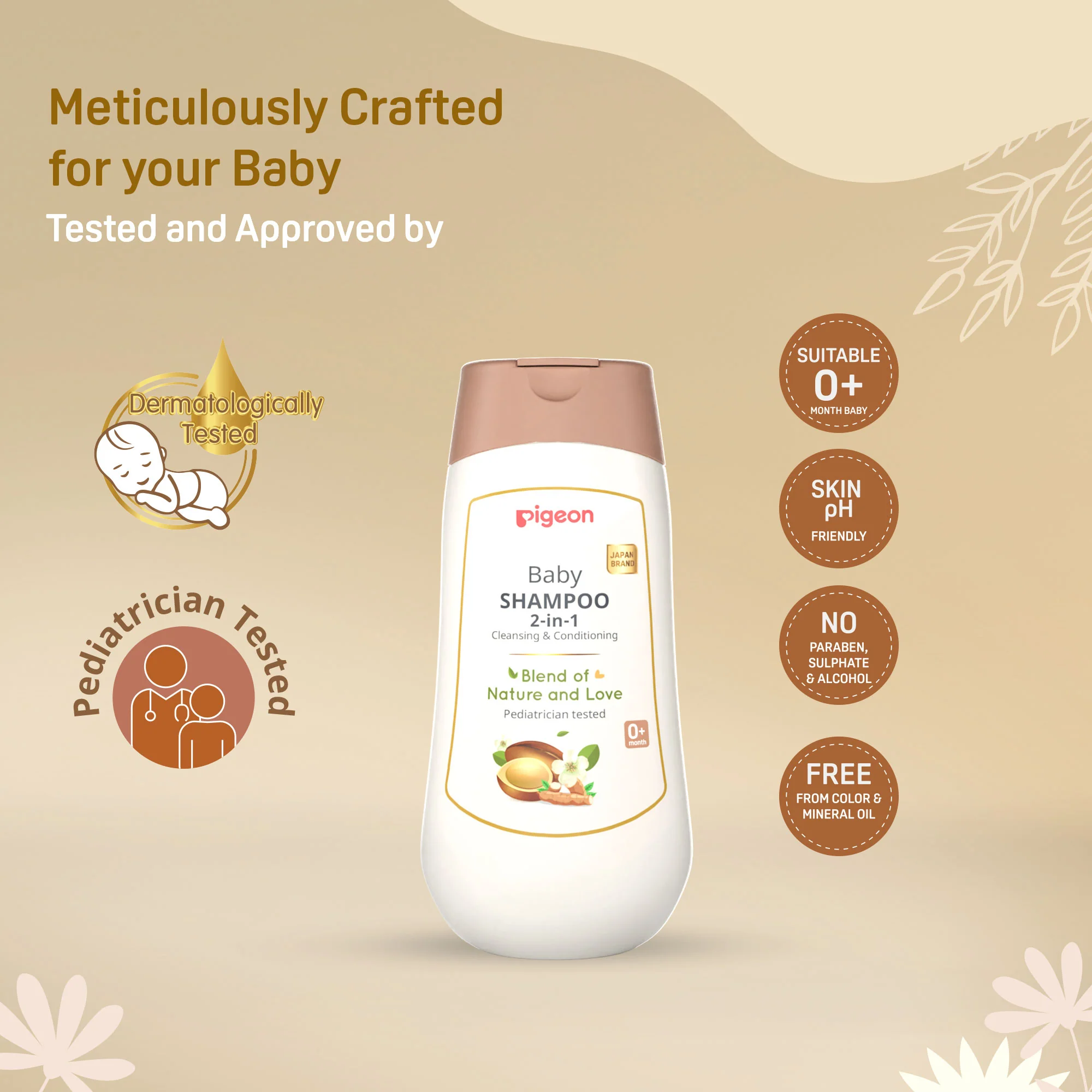 Pigeon Baby Shampoo 200ml - Image 3