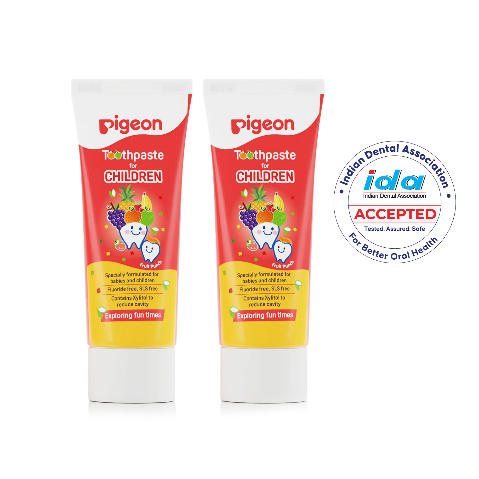 Pigeon Toothpaste for Children - Fruit Punch - Image 10