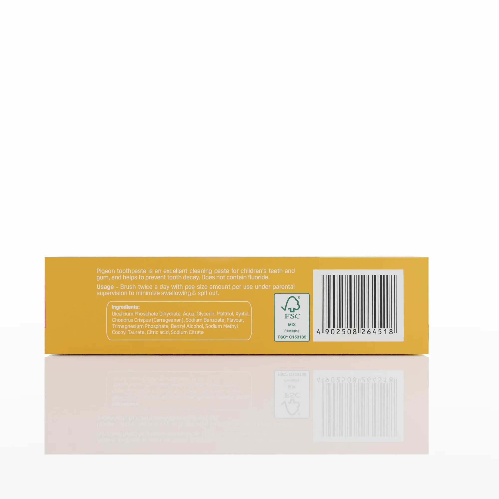 Pigeon Toothpaste for Children - Orange Flavour - Image 9
