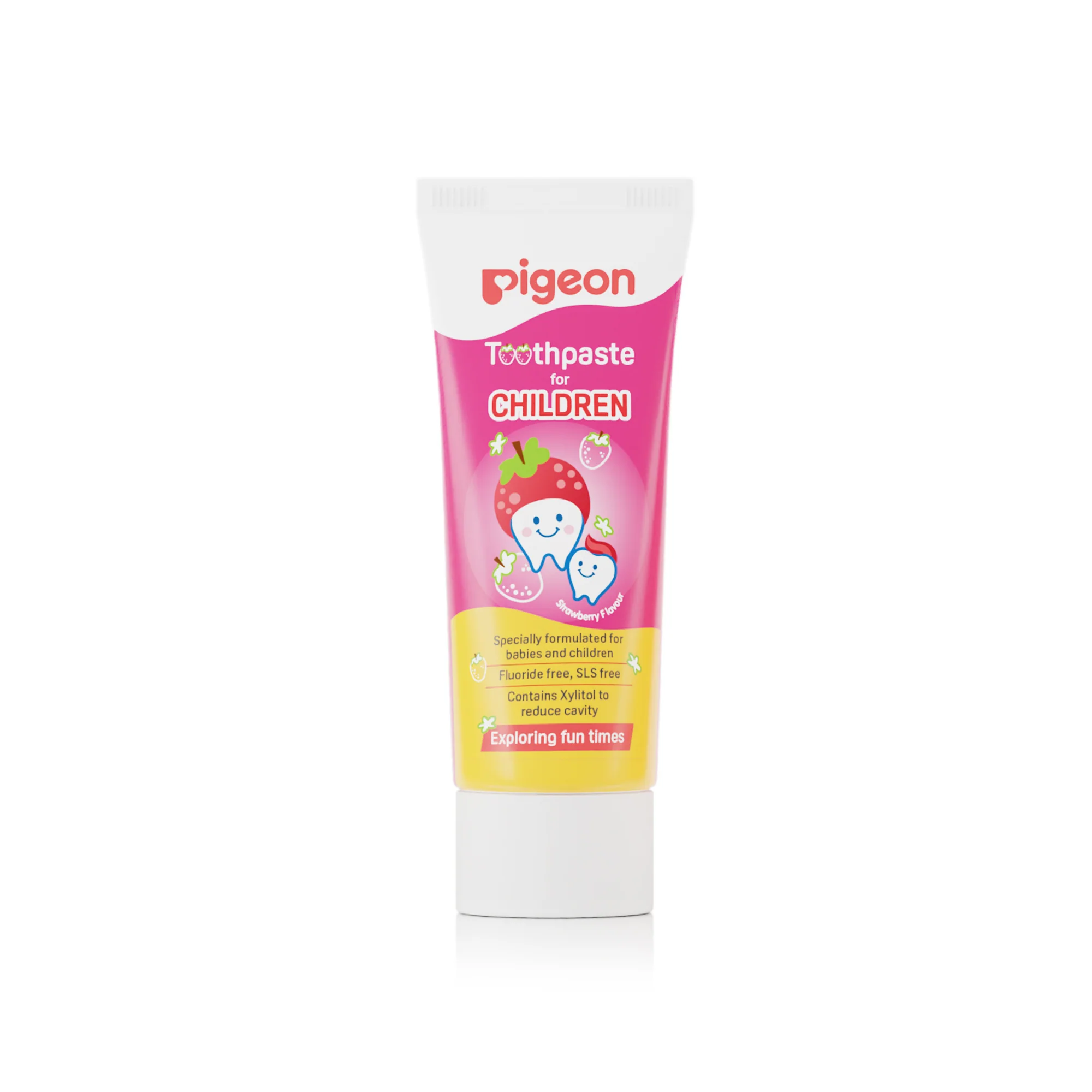 Pigeon Toothpaste for Children - Strawberry Flavour - Image 4