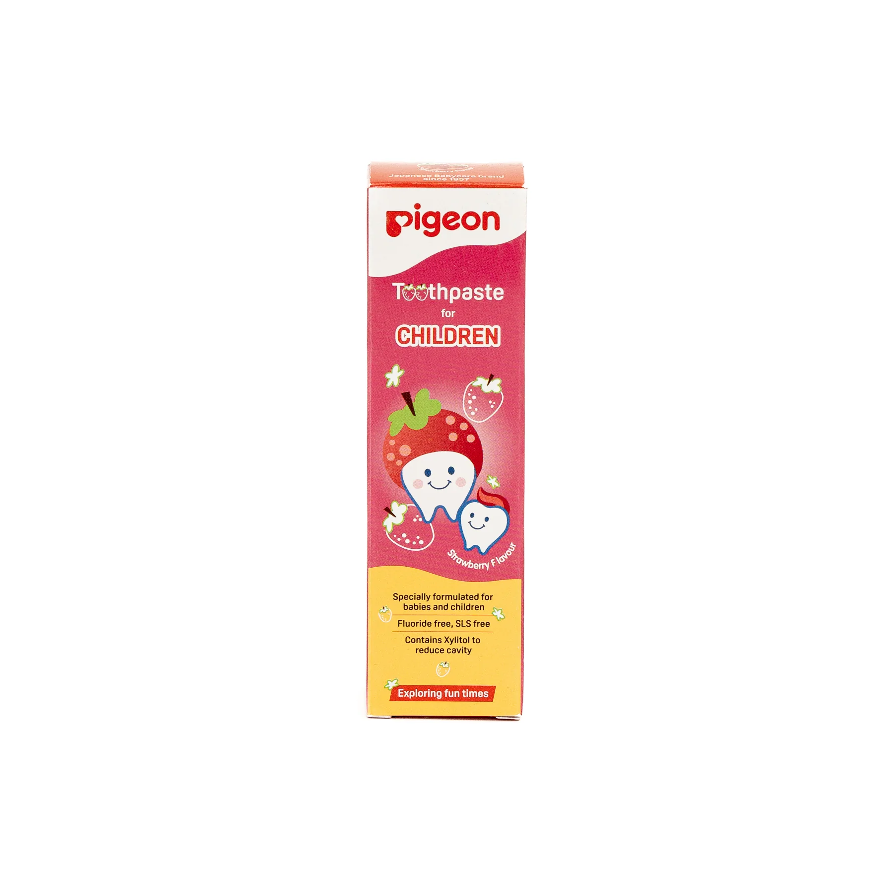Pigeon Toothpaste for Children - Strawberry Flavour - Image 6