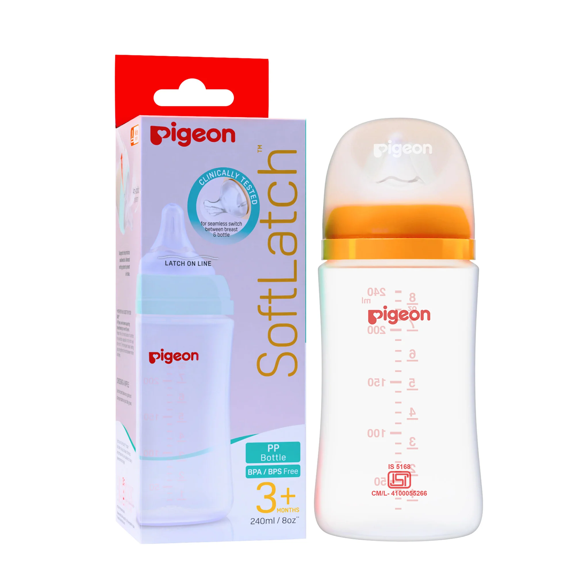 Nursing Bottle plus type with Softlatch Nipple 240ml - Image 13