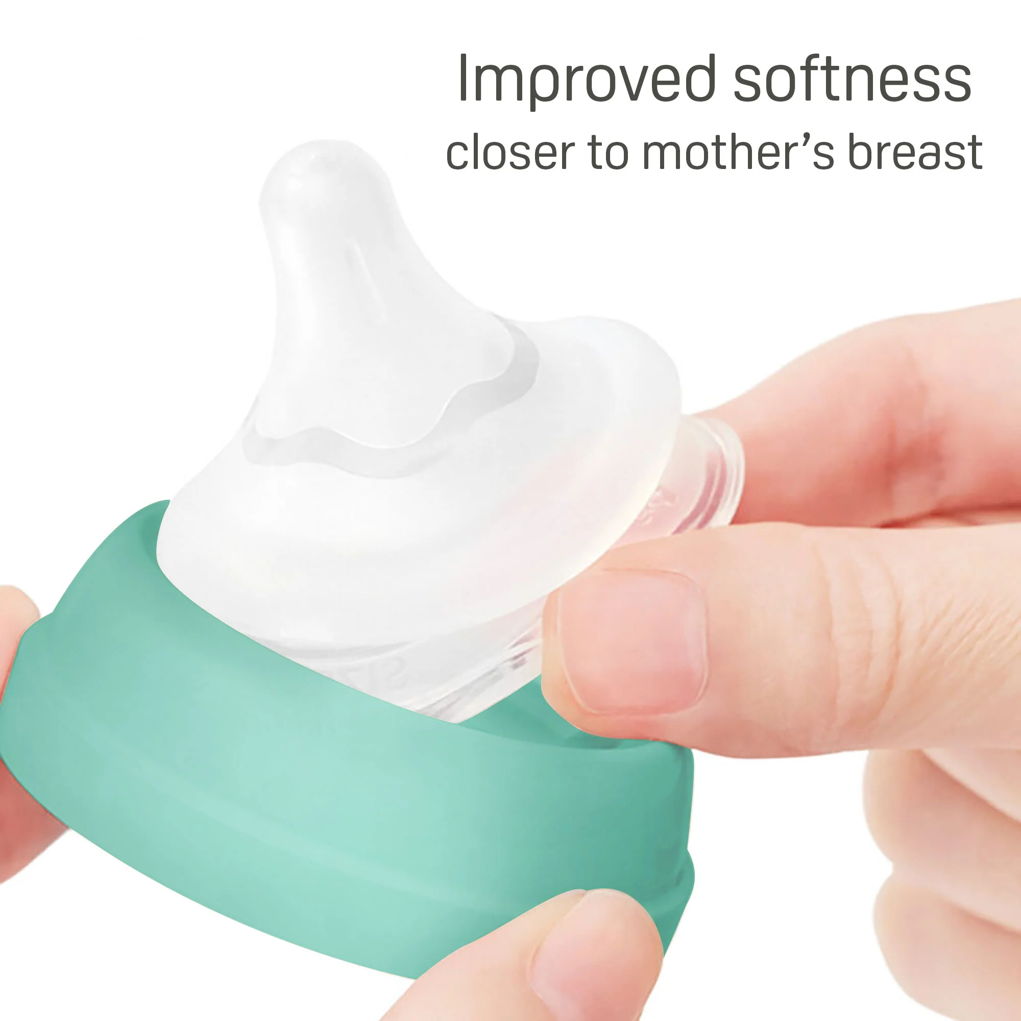 Nursing Bottle plus type with Softlatch Nipple 240ml - Image 6